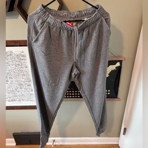 Puma Grey Joggers Size Large